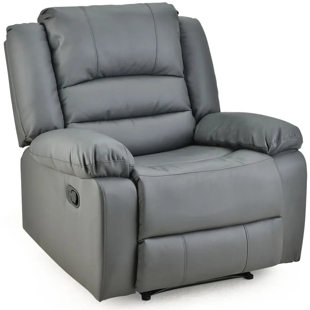 FORTIA ElderlyFriendly Luxury Recliner Chair Black Dzign Solutions