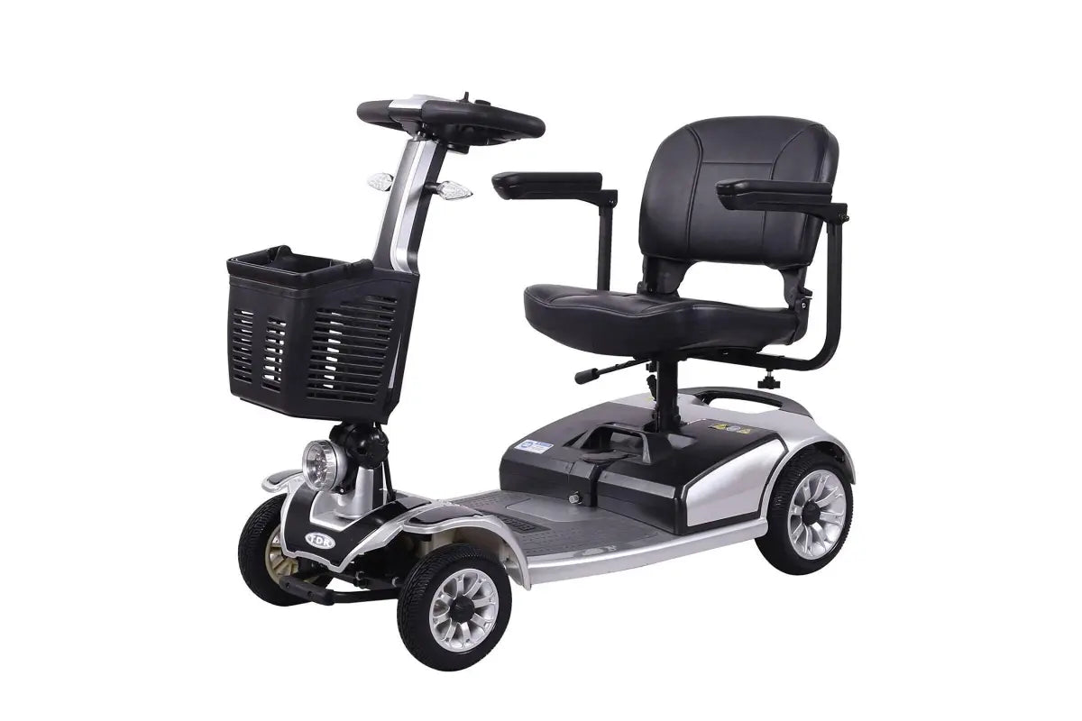 Silver Mobility Scooter Electric 350W Heavy Duty 150kg Weight Capacity Easy Installation