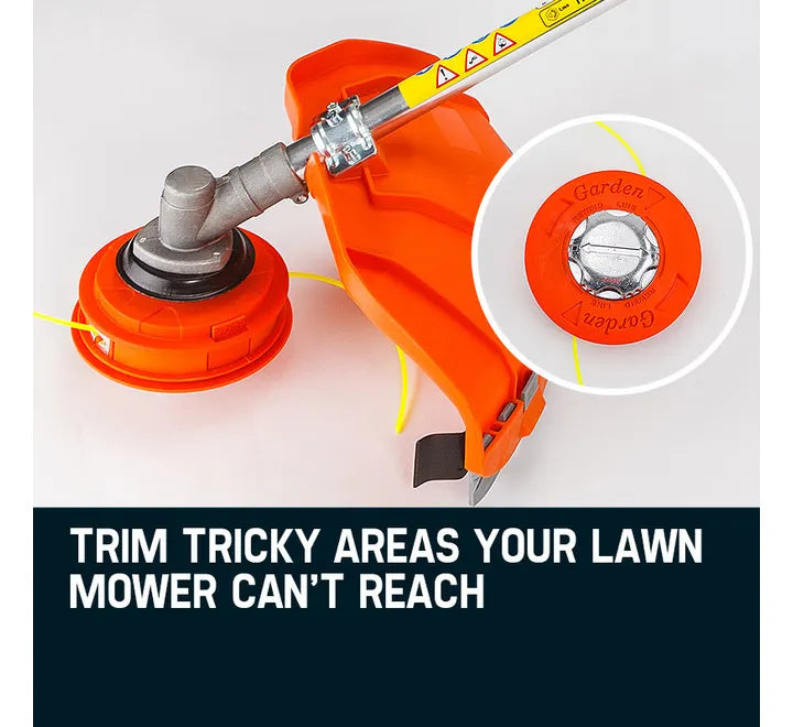 MTM 62CC Brush Cutter Whipper Snipper Garden Trimmer Edger Brushcutter Multi Pole Tool