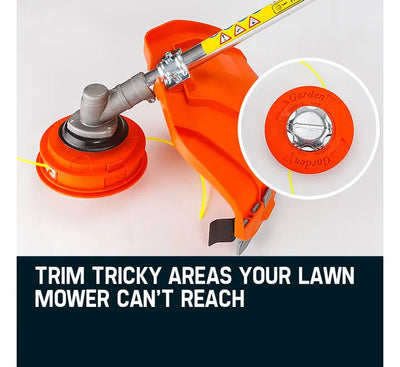 MTM 62CC Brush Cutter Whipper Snipper Garden Trimmer Edger Brushcutter Multi Pole Tool