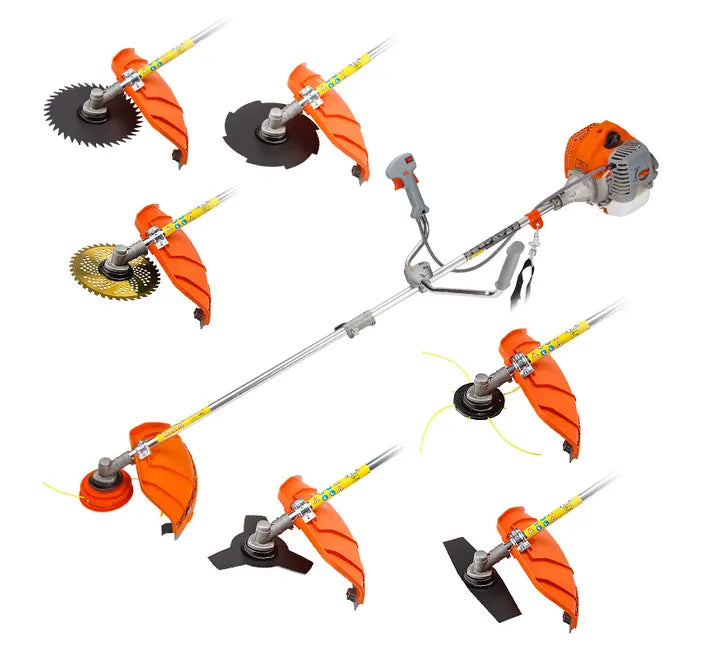 MTM 62CC Brush Cutter Whipper Snipper Garden Trimmer Edger Brushcutter Multi Pole Tool