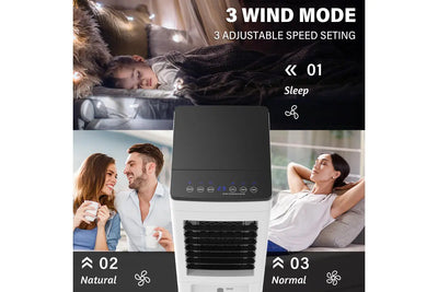 8L Evaporative Air Cooler 3 in1 Portable Air Cooler
