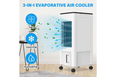 8L Evaporative Air Cooler 3 in1 Portable Air Cooler