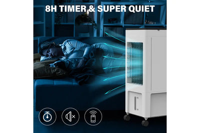 8L Evaporative Air Cooler 3 in1 Portable Air Cooler