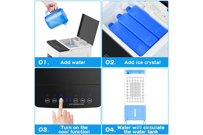 8L Evaporative Air Cooler 3 in1 Portable Air Cooler