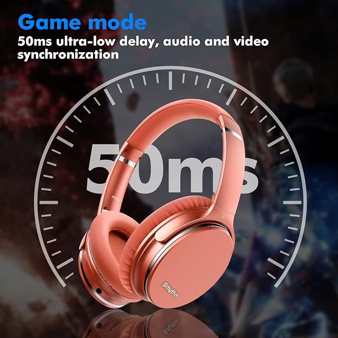 Srhythm NC35 Noise Cancelling Headphones Wireless Bluetooth