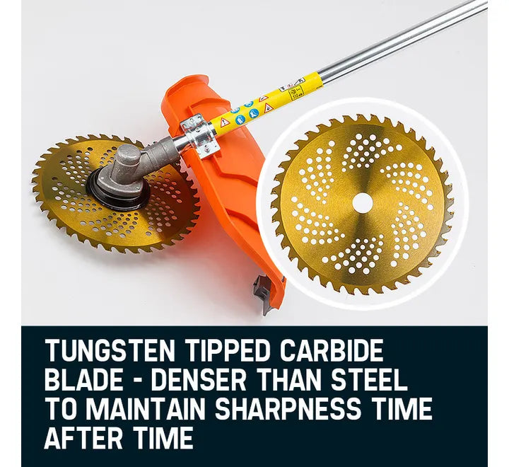 MTM 62CC Brush Cutter Whipper Snipper Garden Trimmer Edger Brushcutter Multi Pole Tool