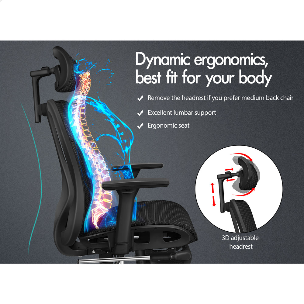 Ergonomic Office Chair Executive Seat Mesh Work Computer Gaming