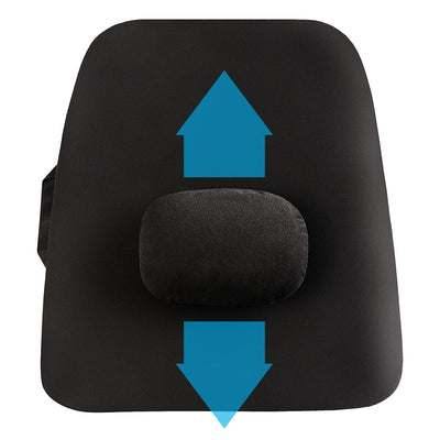 Full Backrest Cushion with Adjustable Lumbar Support - Back Support