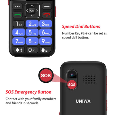 Big Button Mobile Phone for the Elderly