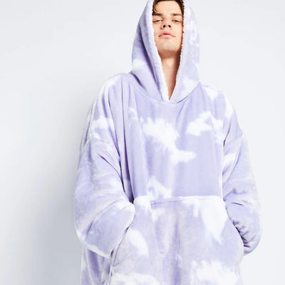 Purple Tie-Dye Oodie