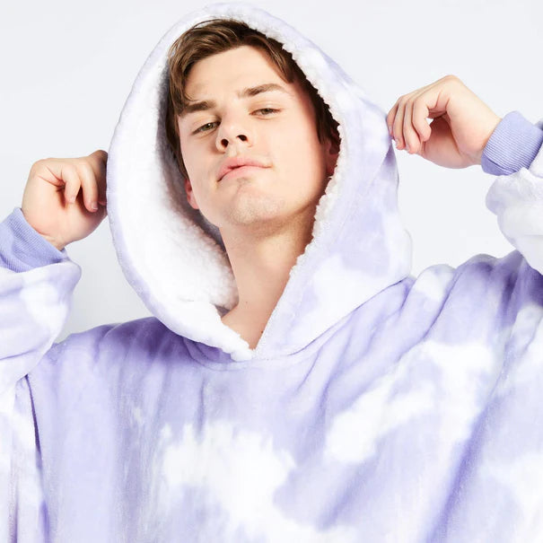 Purple Tie-Dye Oodie