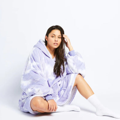 Purple Tie-Dye Oodie