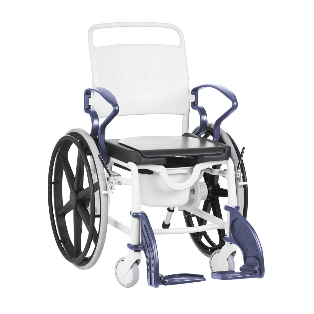 Rebotec Genf – Self Propelled Shower Commode Wheelchair