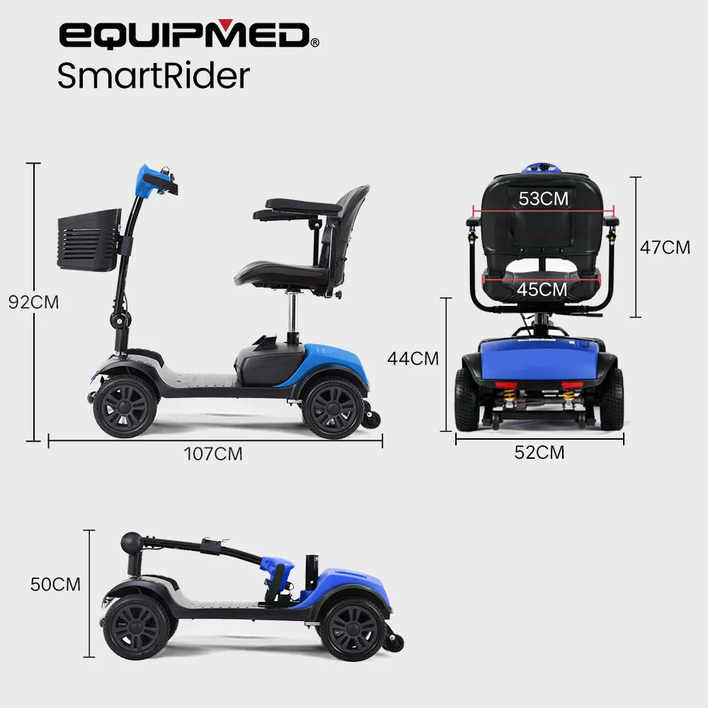 SmartRider Folding Electric Mobility Scooter