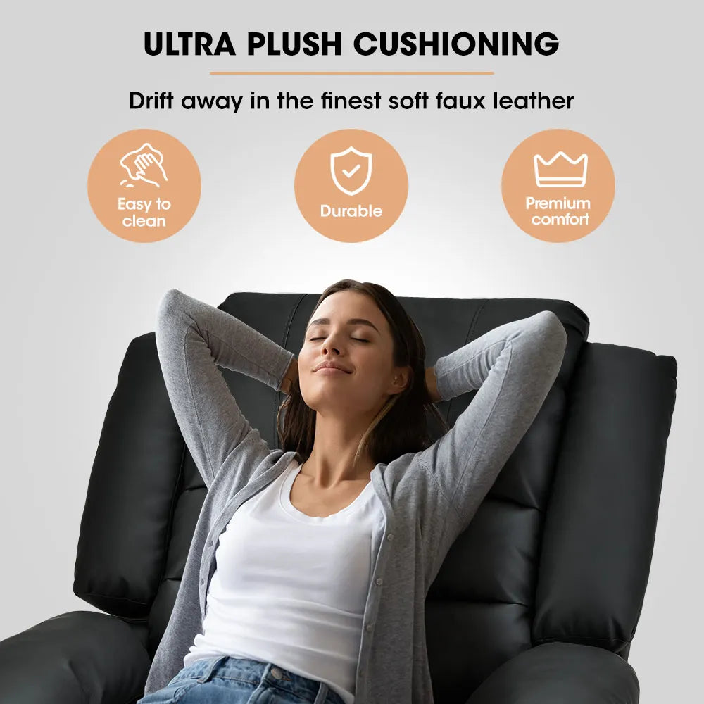 FORTIA Elderly-Friendly Luxury Recliner Chair