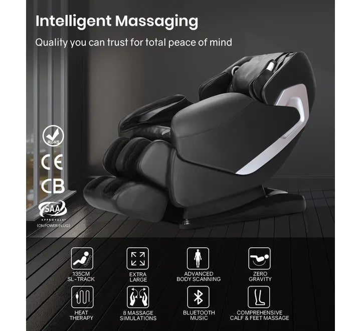 Cloud 9 MKII Electric Massage Chair Full Body Zero Gravity with Heat and Bluetooth