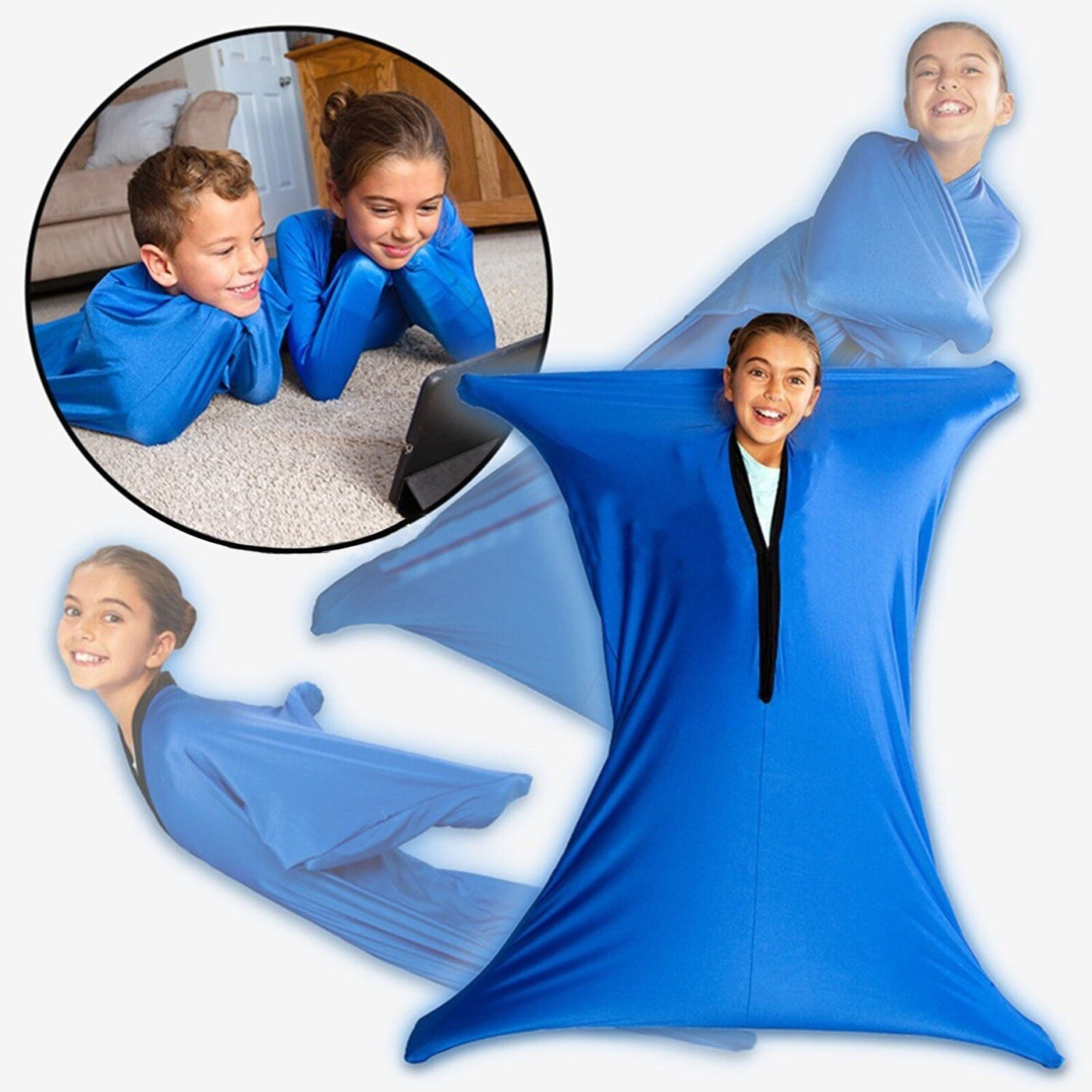 Sensory Happy Body Sock - Blue