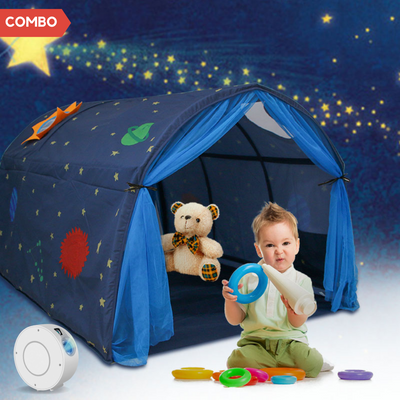 Combo - Sensory Tent (Single) With Genio Nebula Projector