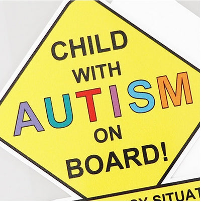 2 x Autism Car Stickers / Decals