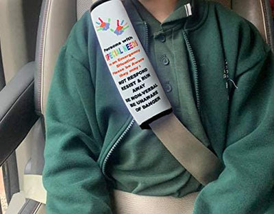 Medical Alert Car Seat Belt Covers
