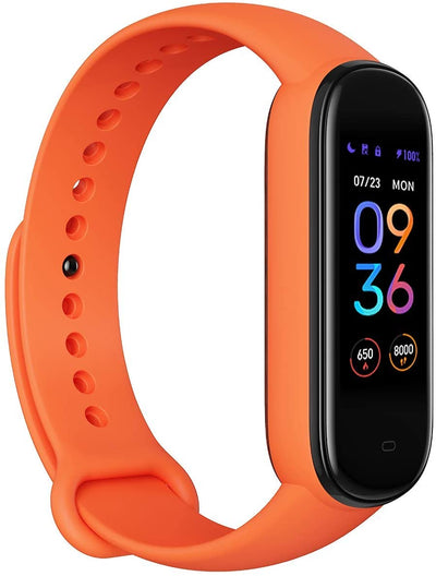 Amazfit Band 5 Activity Fitness Tracker Watch with Alexa Built-in for Men Women Kids, Orange
