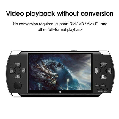Retro Handheld Portable Video Game Consoles 4.3" 8GB