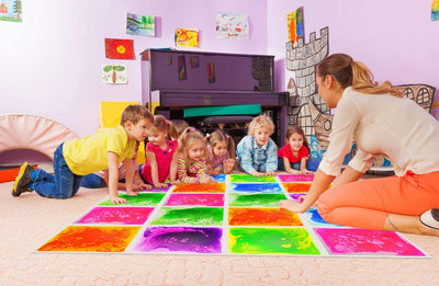 Sensory Liquid Tiles - Set of 6 Tiles (50cm x 50cm)