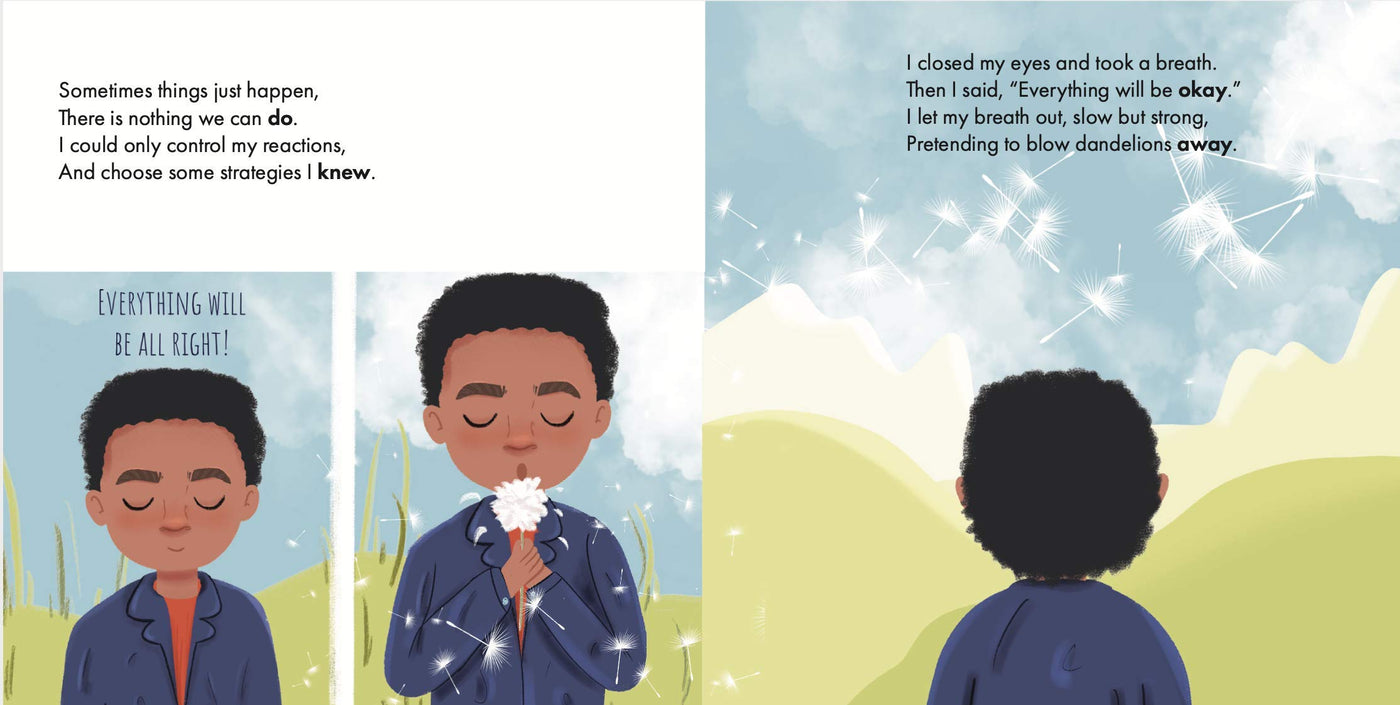 I Choose to Calm My Anxiety: A Colorful, Picture Book About Soothing Strategies for Anxious Children - Paperback