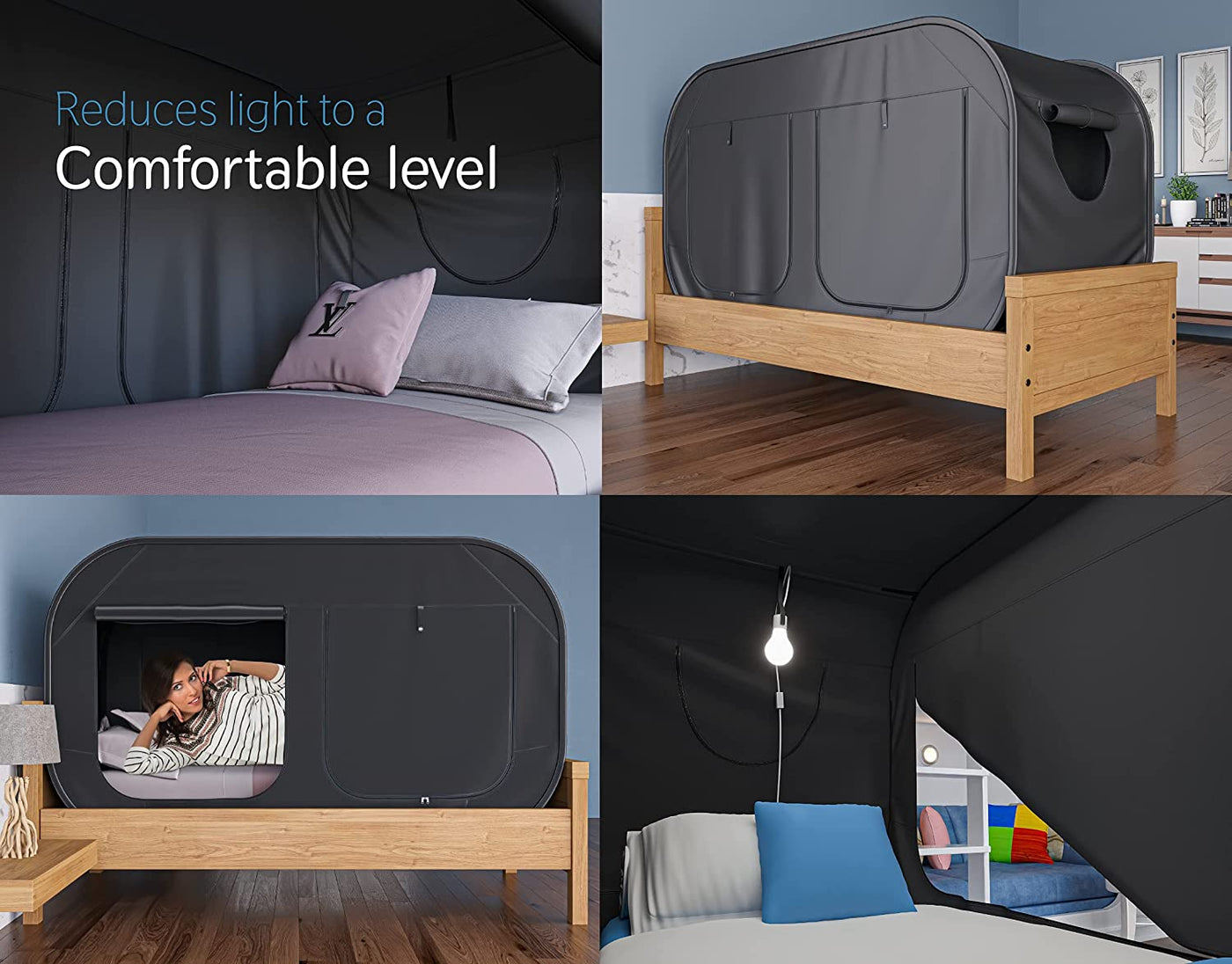 Skywin Bed Tent (Single) Dzign Solutions Sensory Store