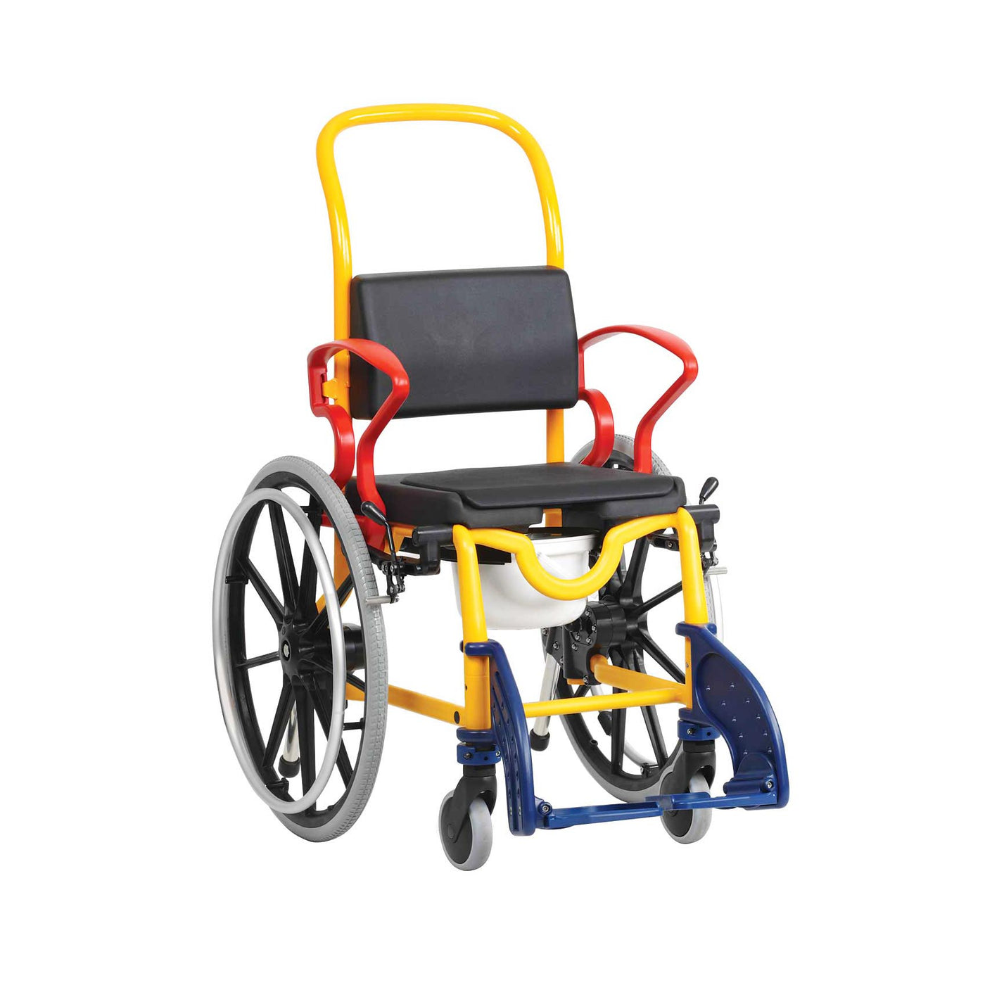 Rebotec Augsburg 24 – Self Propelled Child Commode Wheelchair