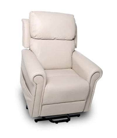 Quad Motor with Head & Lumbar Power Royale Chadwick Leather Lift Chair