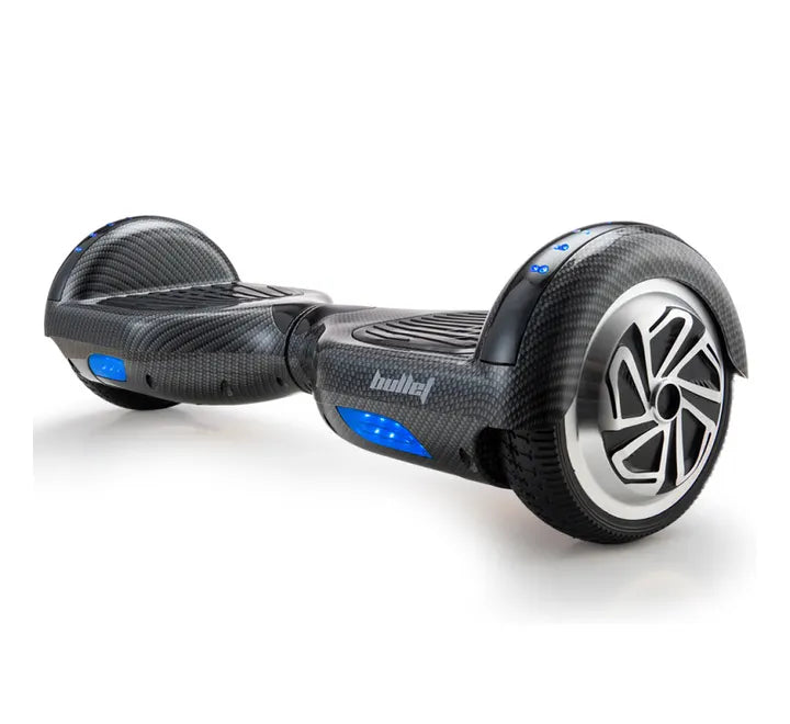 BULLET Gen III Hoverboard Scooter 6.5" Wheels, Colour LED Lighting, Carry Bag