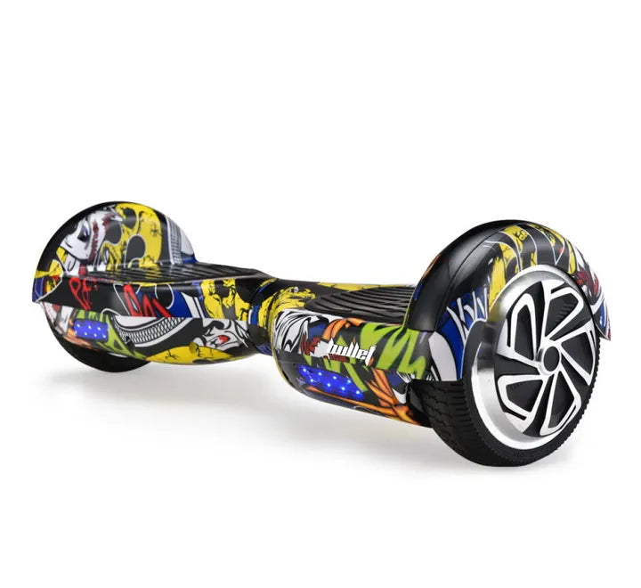 BULLET Gen III Hoverboard Scooter 6.5" Wheels, Colour LED Lighting, Carry Bag