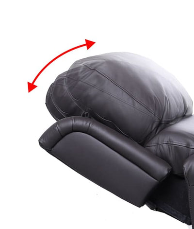 Quad Motor with Head & Lumbar Power Royale Chadwick Leather Lift Chair