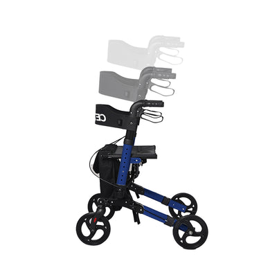 Centra Rollator Walker Foldable Walker Mobility Aid Aluminum With Seat