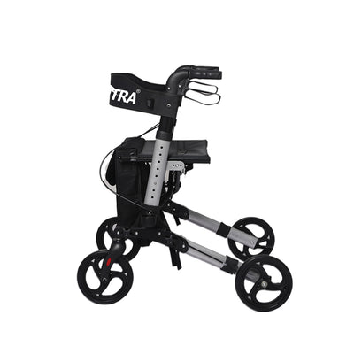 Centra Rollator Walker Foldable Walker Mobility Aid Outdoor Aluminum With Seat