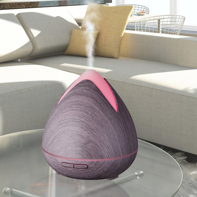 Essential Oils Ultrasonic Aromatherapy Diffuser Air Humidifier Purify 400ML  Violet