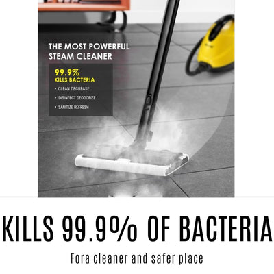 13-IN-1 Steam Cleaner Mop High Pressure Steamer Floor Kitchen Window Sterilize