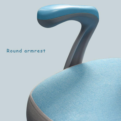 Solid Rubber Wood Height Adjustable Children Kids Ergonomic Study Desk Blue Chair Set 120cm