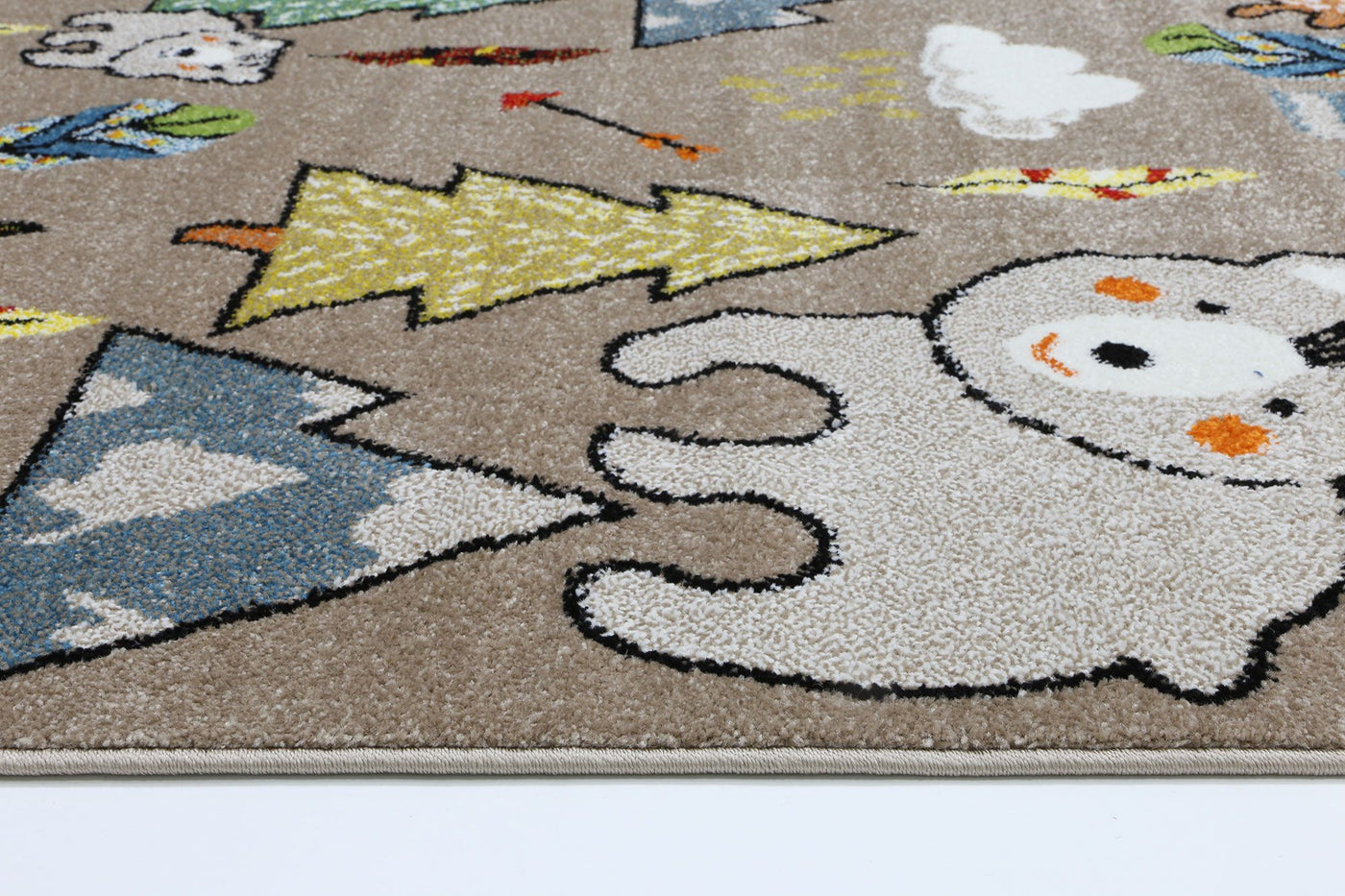 Nova Kids Beige Adventure Rug 120x170 cm