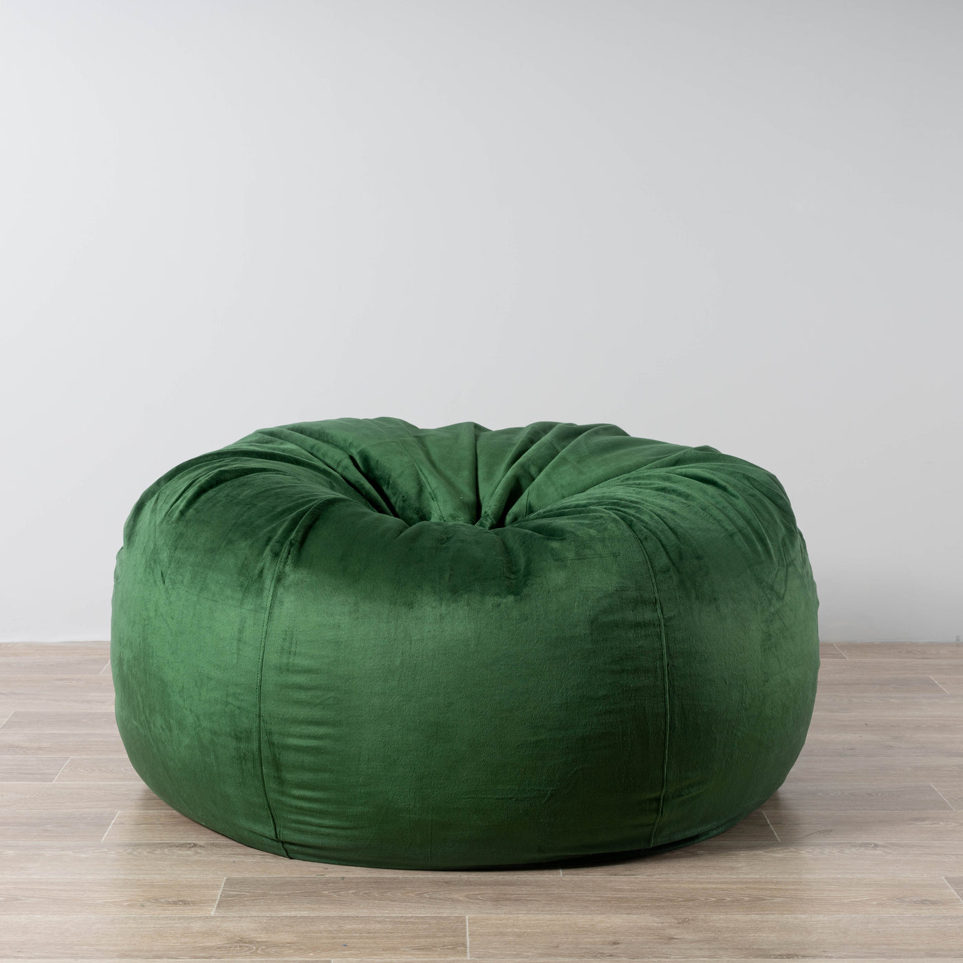 Pierre Fur Bean Bag - Emerald Green