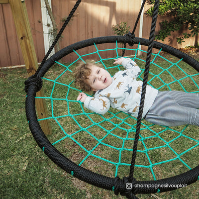 Lifespan Kids Oakley Swing Set with 1m Spidey Web Swing