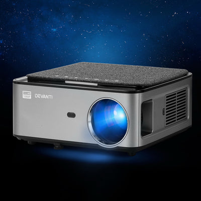 Devanti Mini Video Projector Wifi USB Portable HD 1080P
