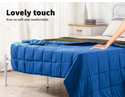 DreamZ Weighted Blanket Heavy Gravity Deep Relax 2.3KG Kids Navy