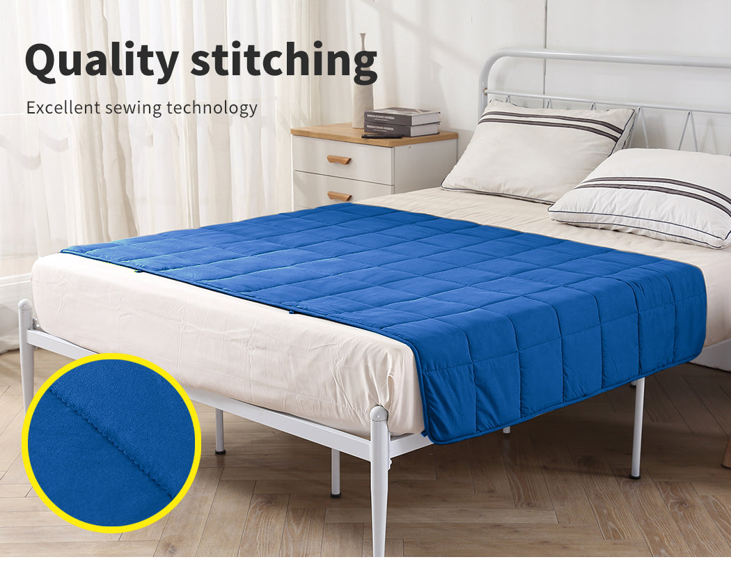 DreamZ Weighted Blanket Heavy Gravity Deep Relax 2.3KG Kids Navy