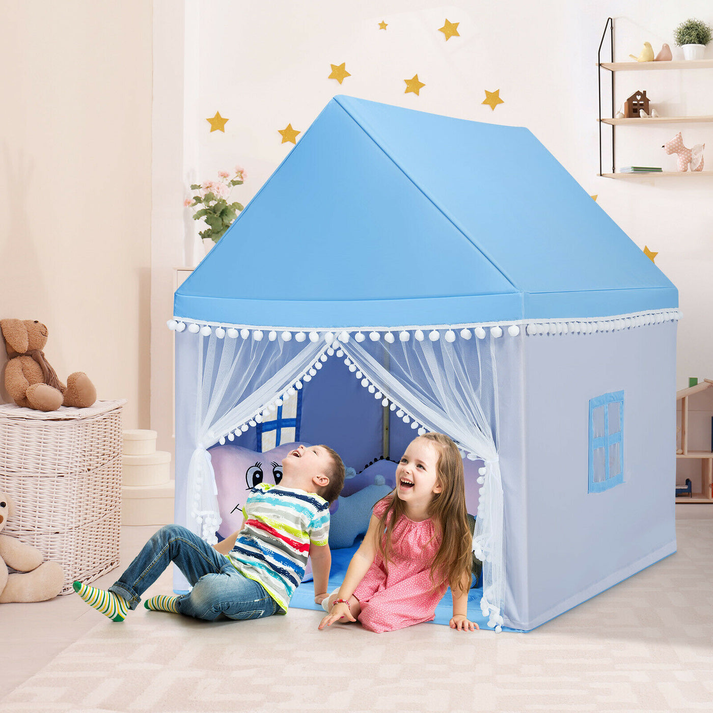 Sensory Calming Castle Tent (With Mat included)