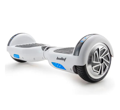 BULLET Gen III Hoverboard Scooter 6.5" Wheels, Colour LED Lighting, Carry Bag